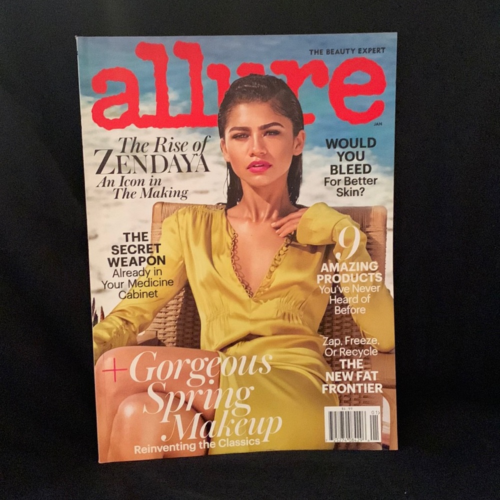 Zendaya Allure Magazine January 2017 New